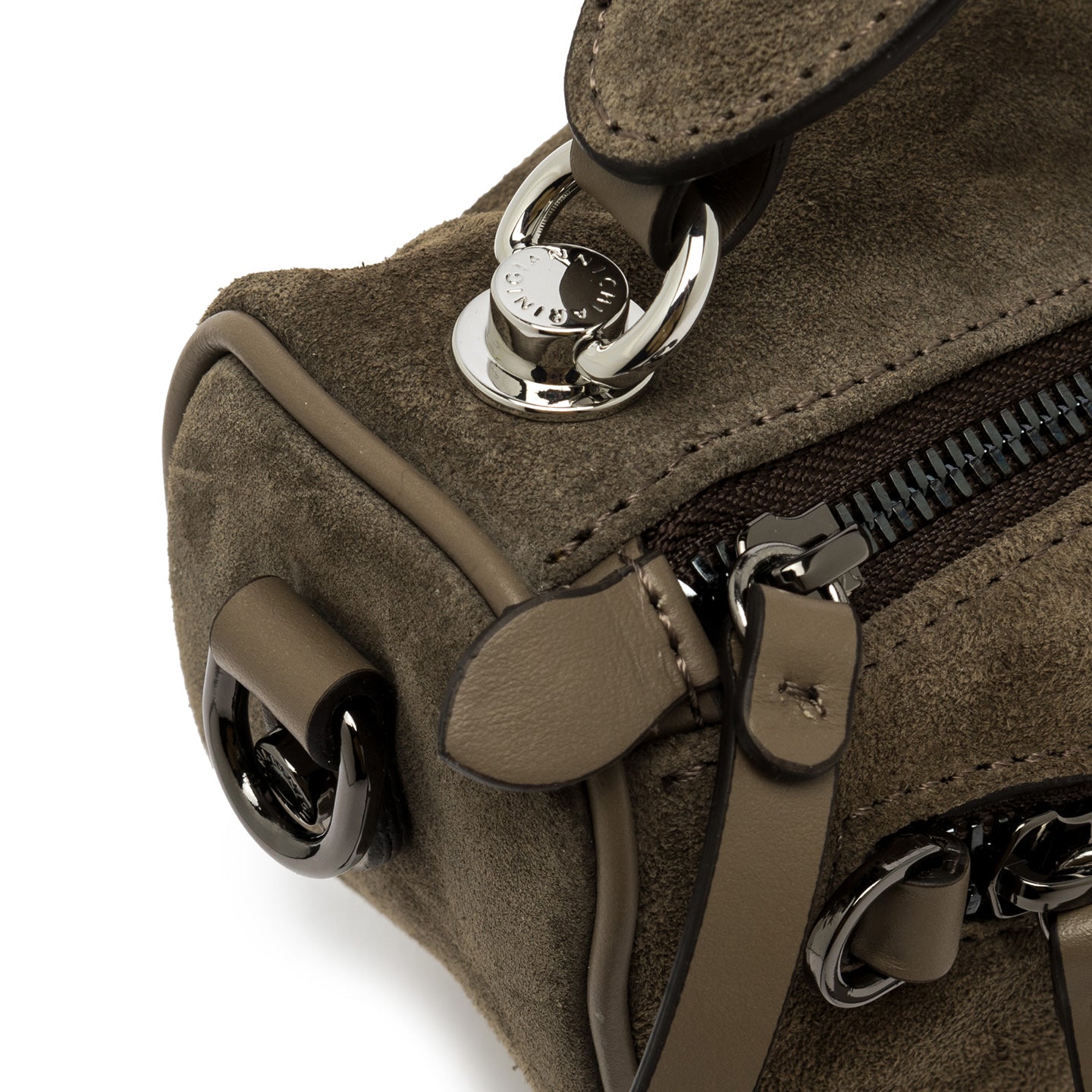 Borsa a mano piccola in pelle scamosciata "Cindy" GIANNI CHIARINI