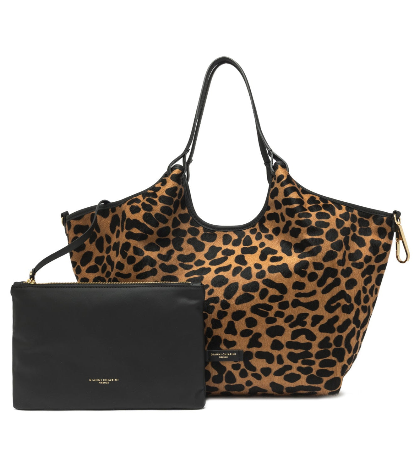 Borsa a spalla grande "Dua Leo" GIANNI CHIARINI