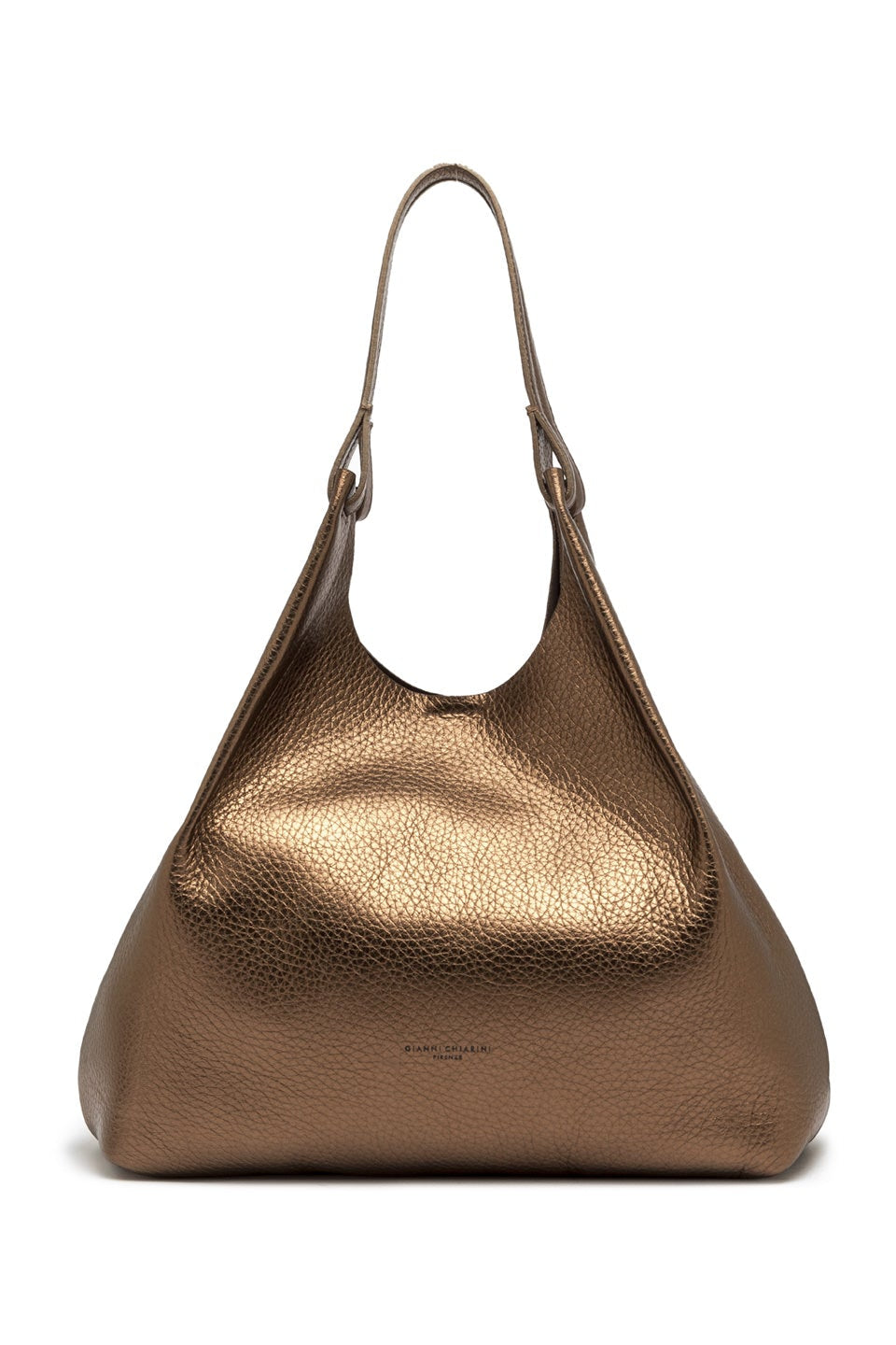 Borsa a spalla "Dua" grande laminata GIANNI CHIARINI