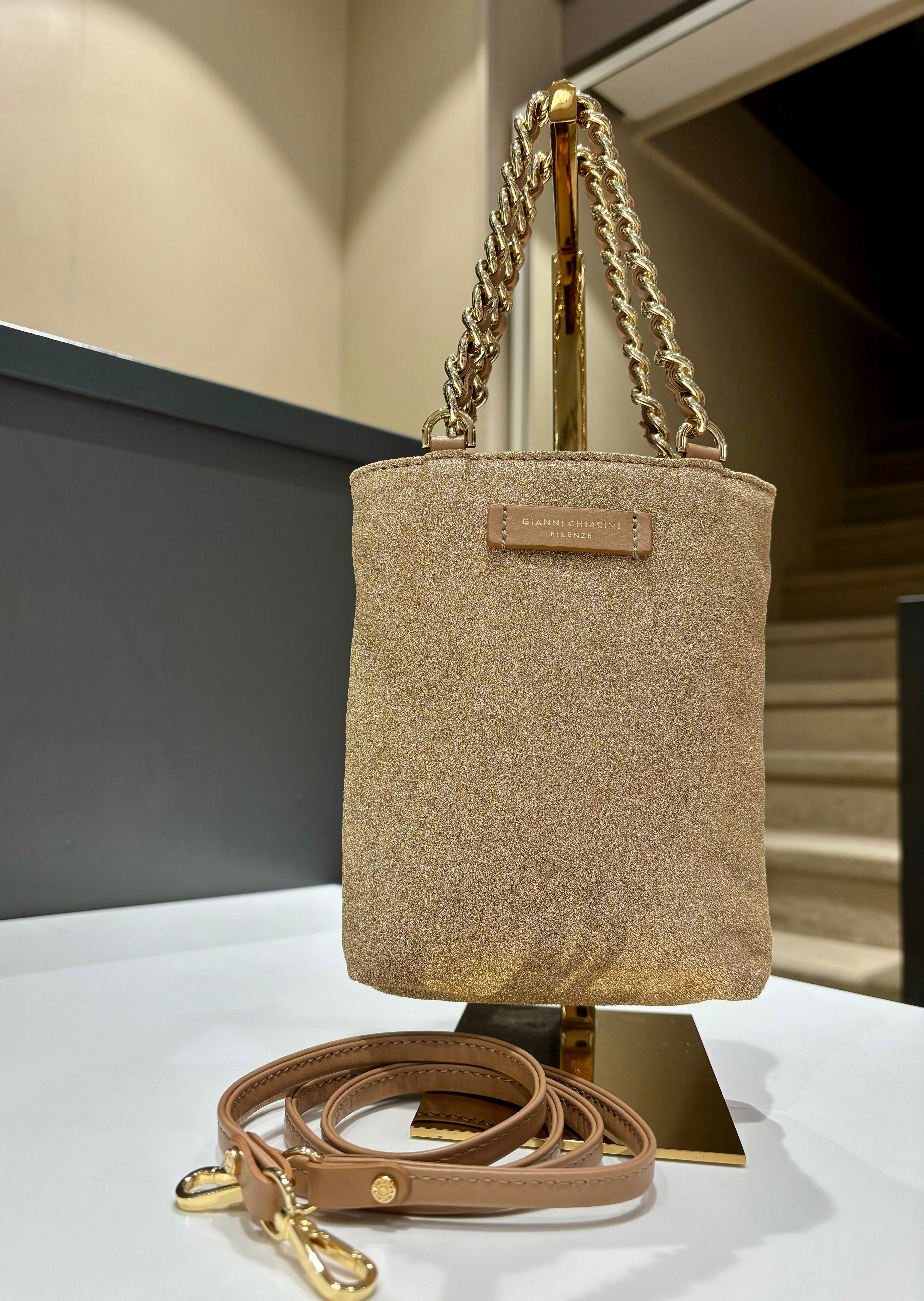 Borsa piccola con manici GIANNI CHIARINI