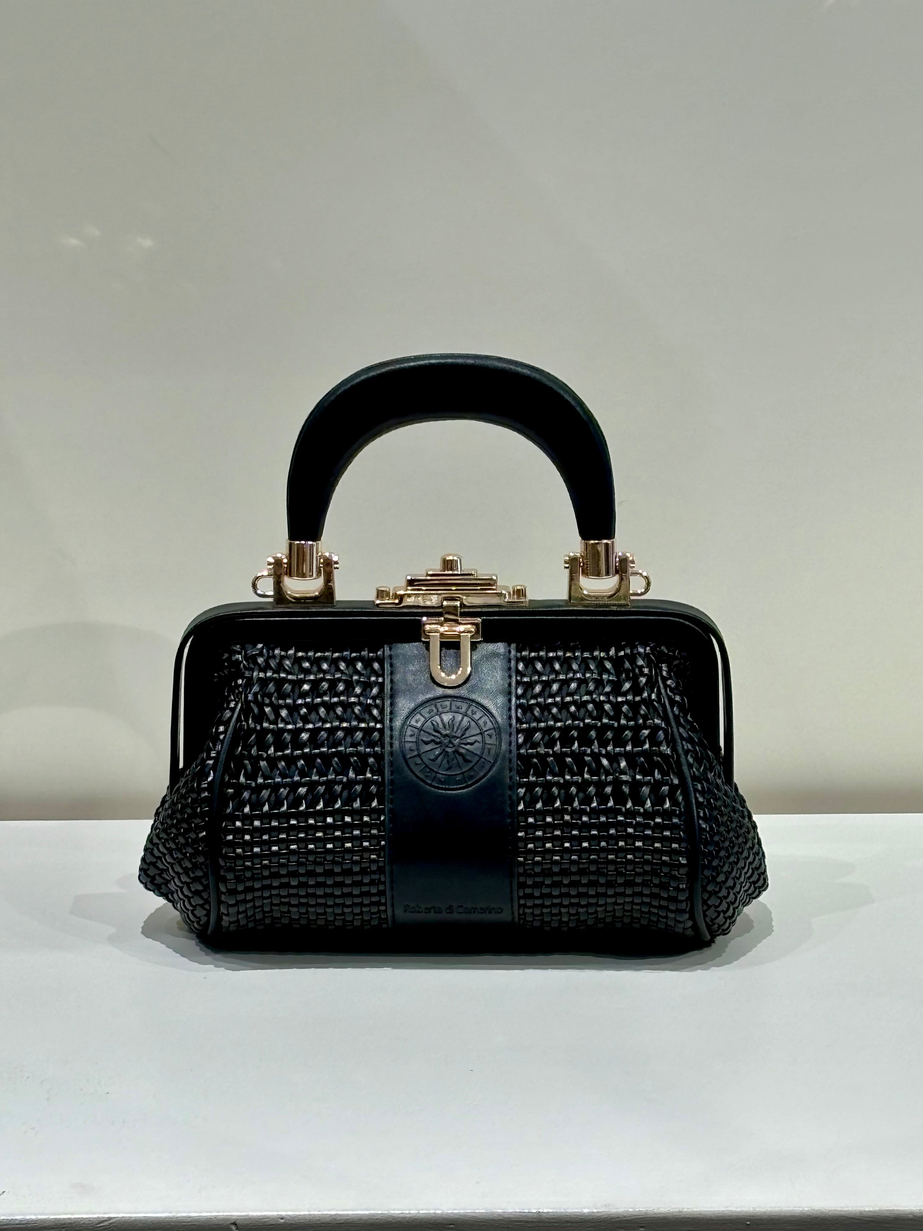 Borsa a mano "Bagonghi" traforo ed intreccio ROBERTA DI CAMERINO