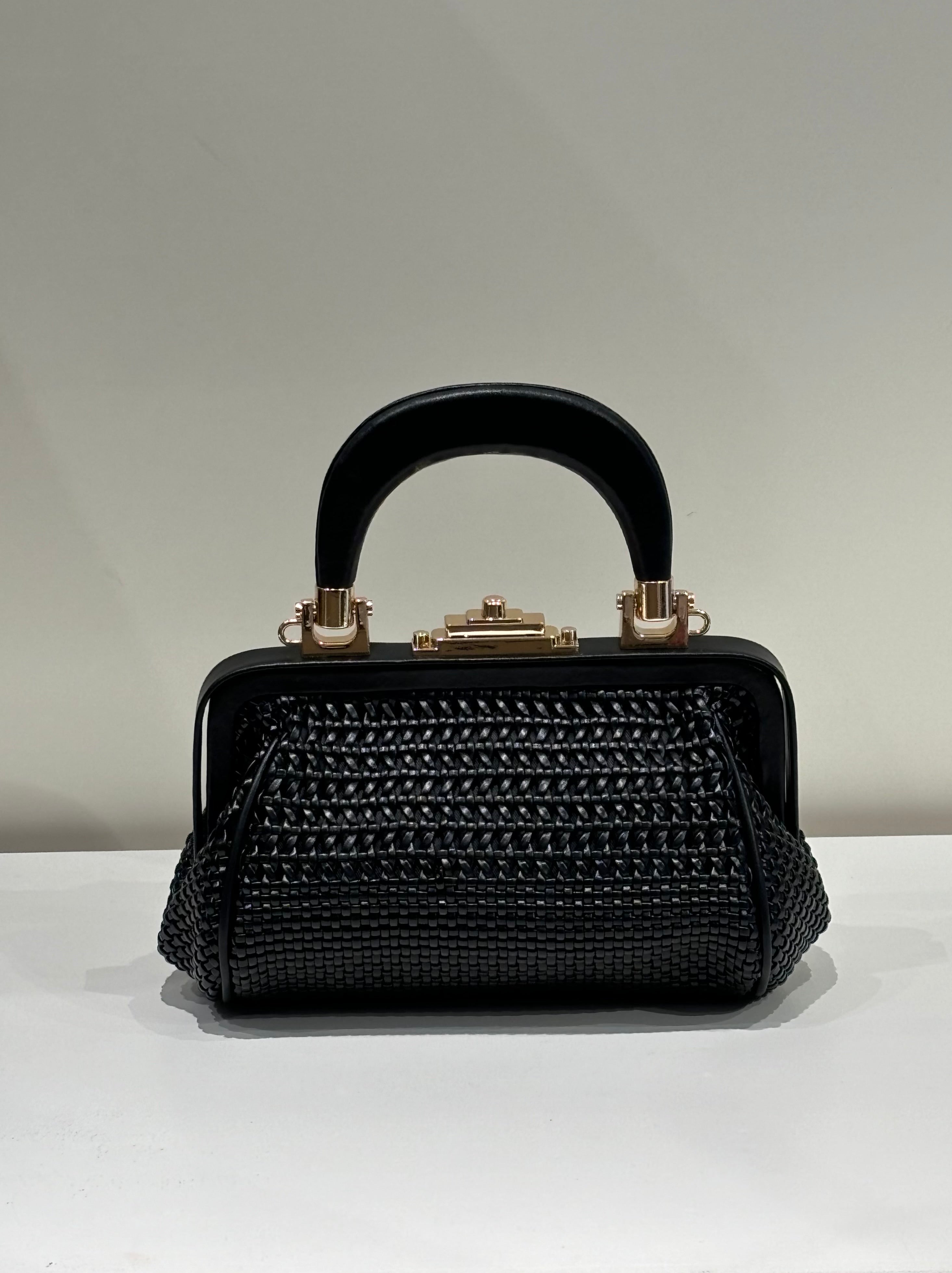 Borsa a mano "Bagonghi" traforo ed intreccio ROBERTA DI CAMERINO