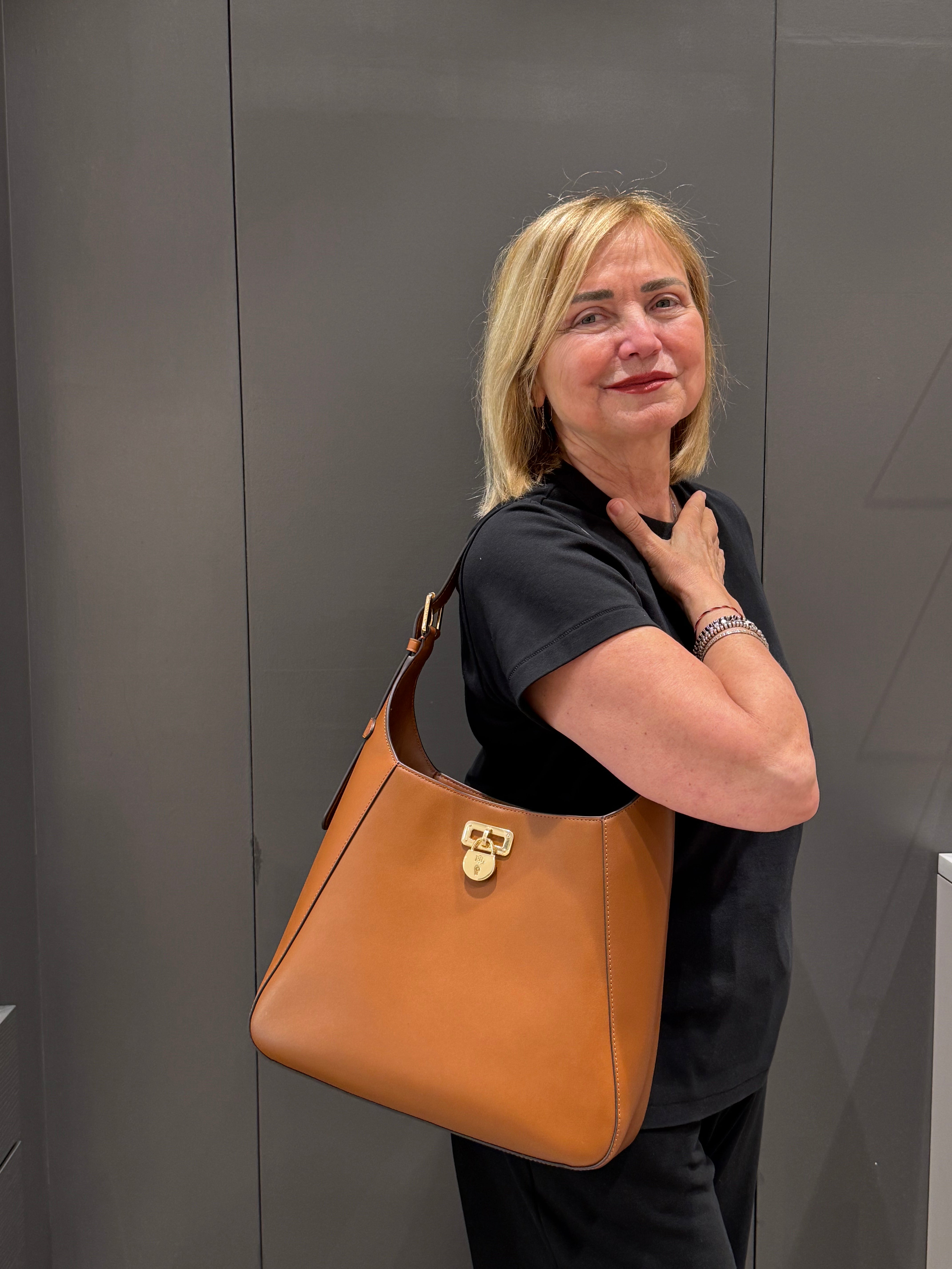 Borsa a spalla LAUREN RALPH LAUREN