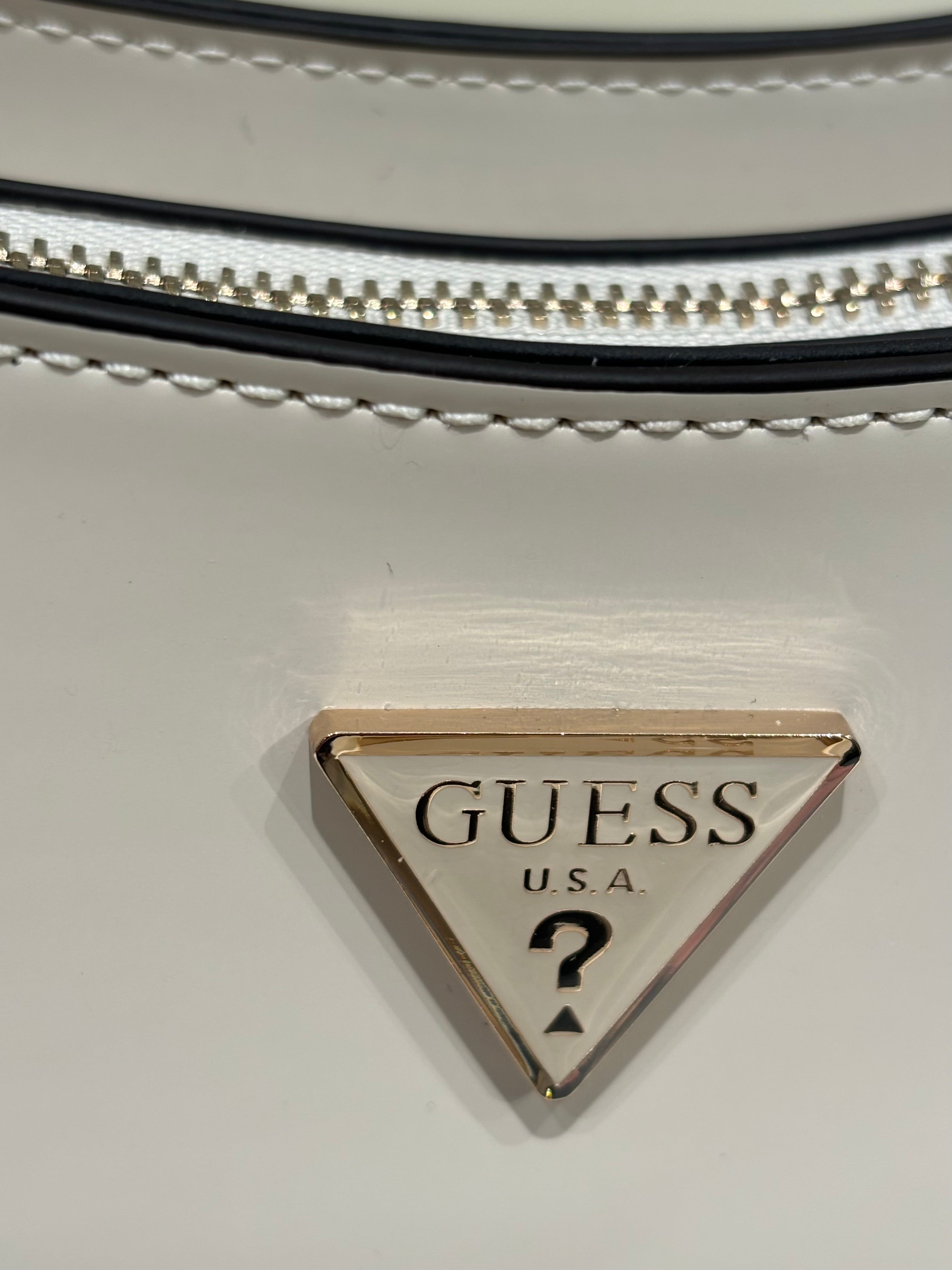 Borsa a spalla spazzolata GUESS