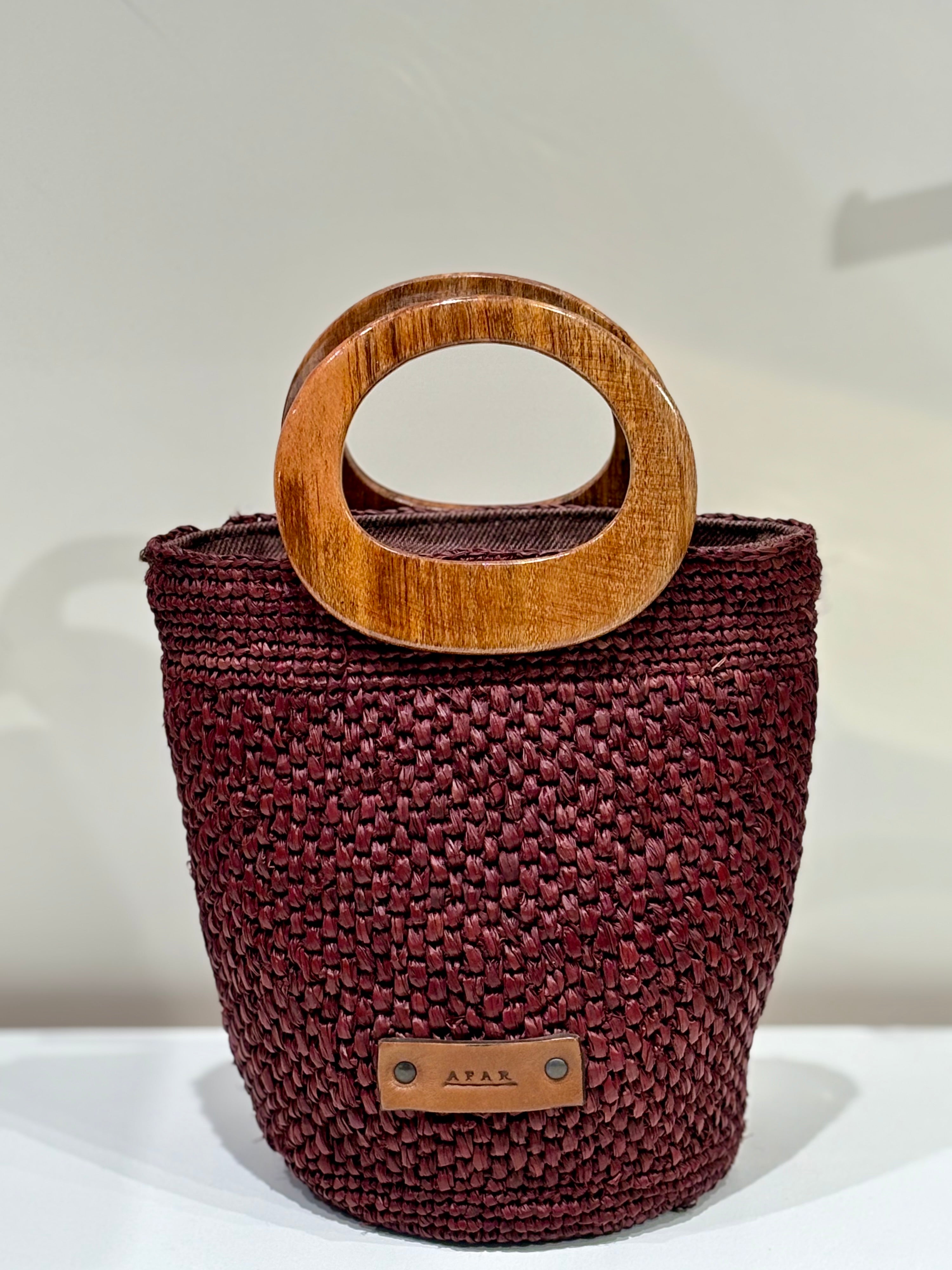 Borsa piccola rafia AFAR