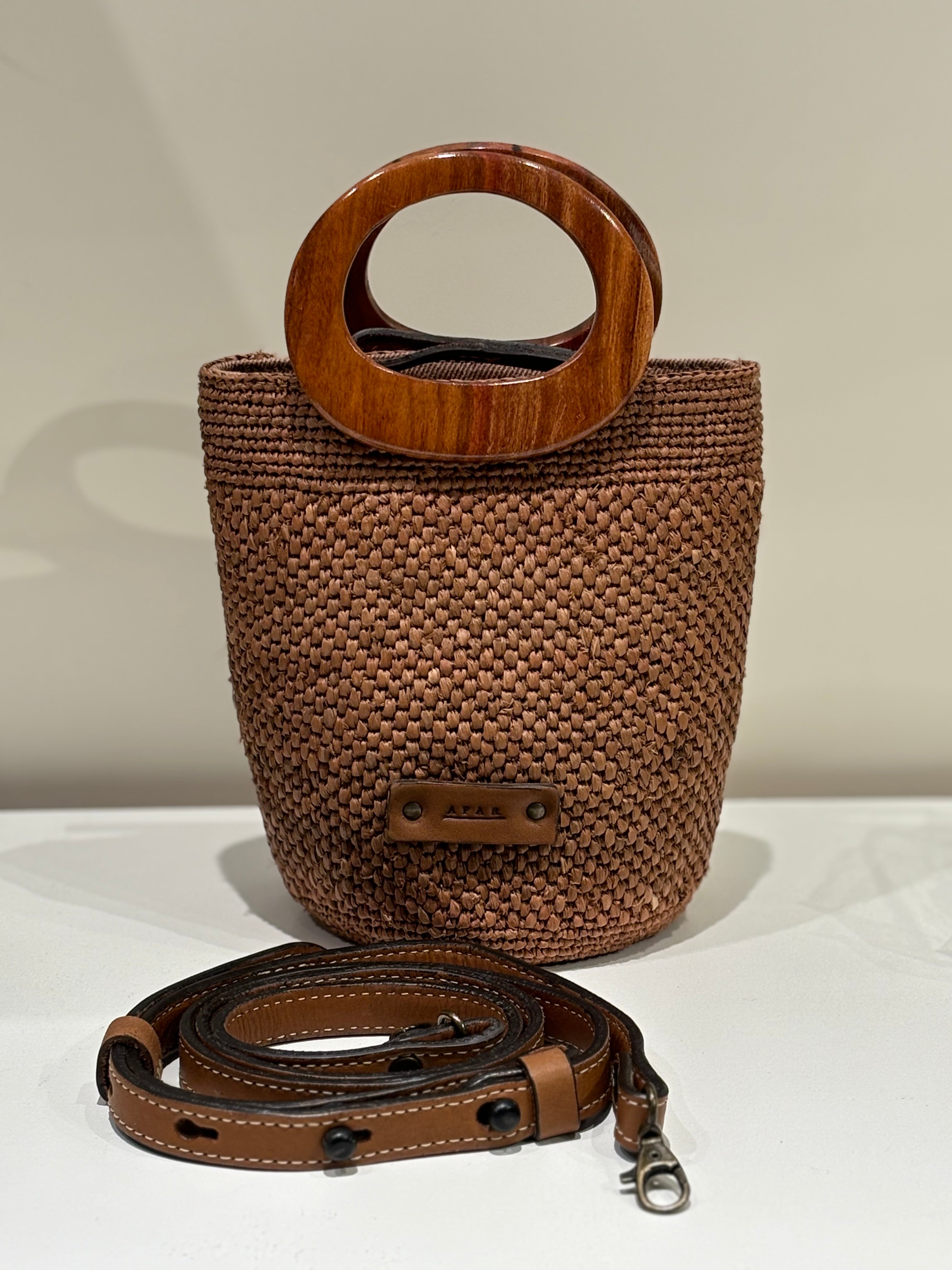 Borsa piccola rafia AFAR