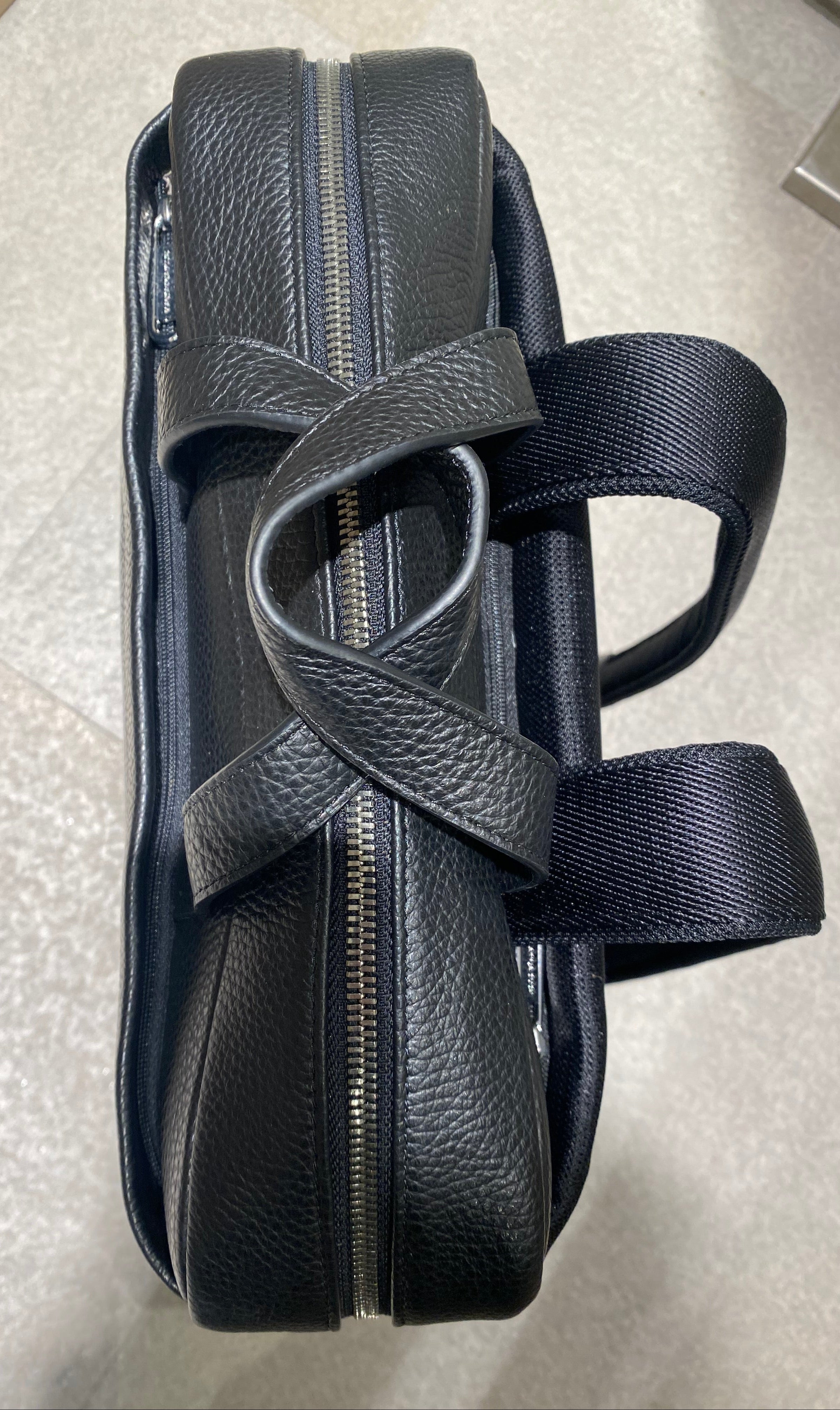 Zaino pelle porta documenti MANDARINA DUCK