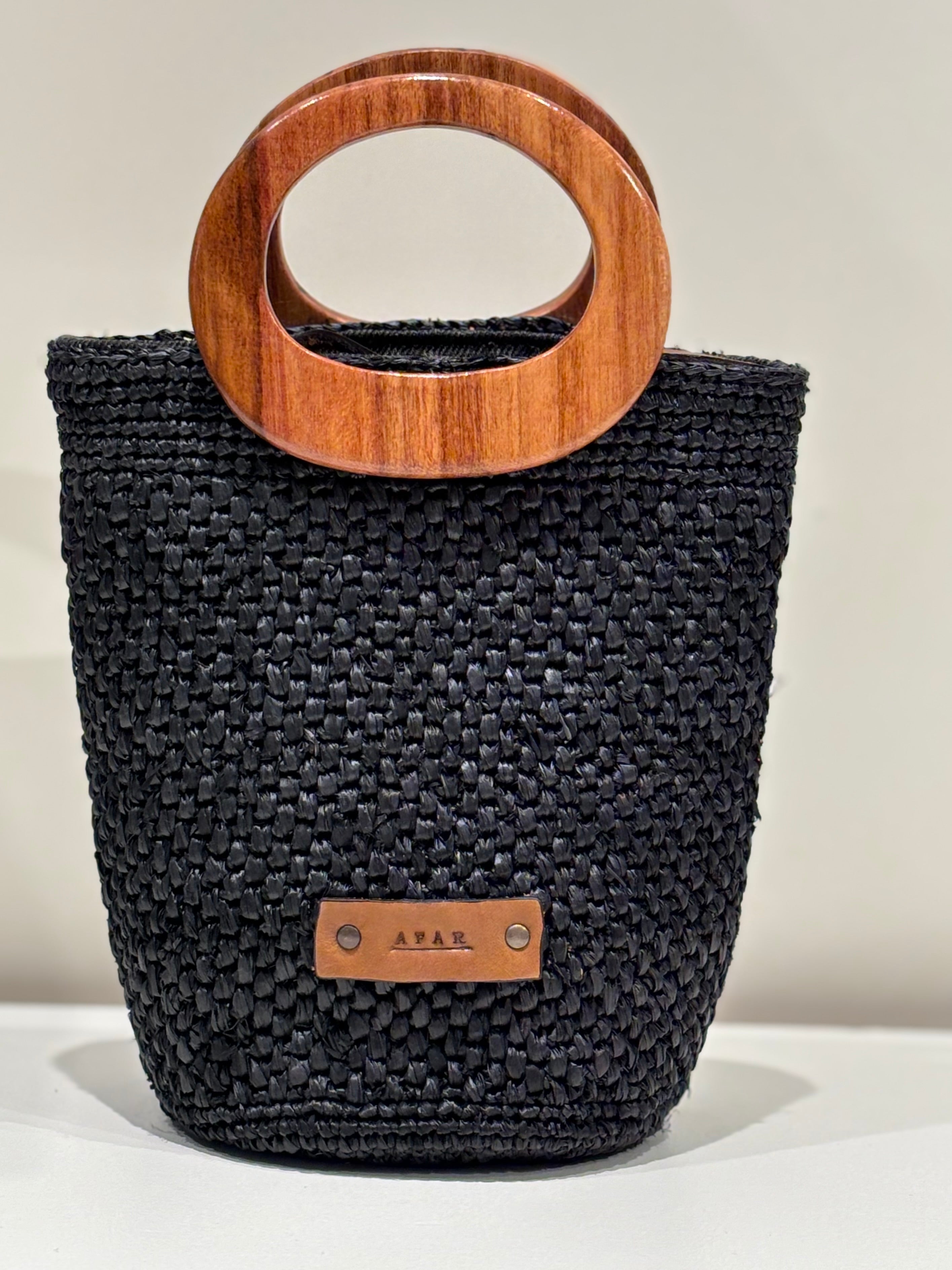 Borsa piccola rafia AFAR