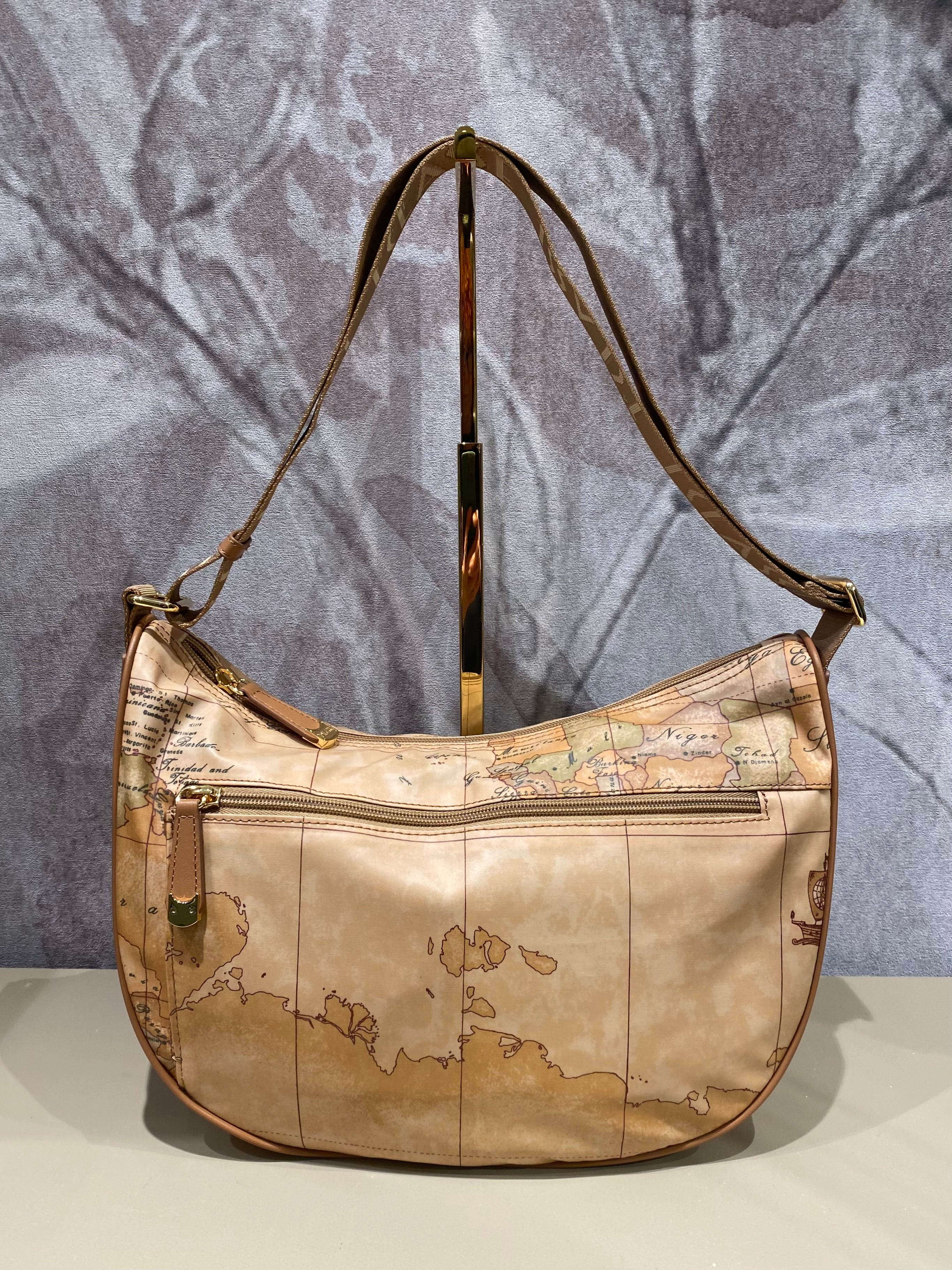 Borsa tracolla media con tasca geo soft ALVIERO MARTINI