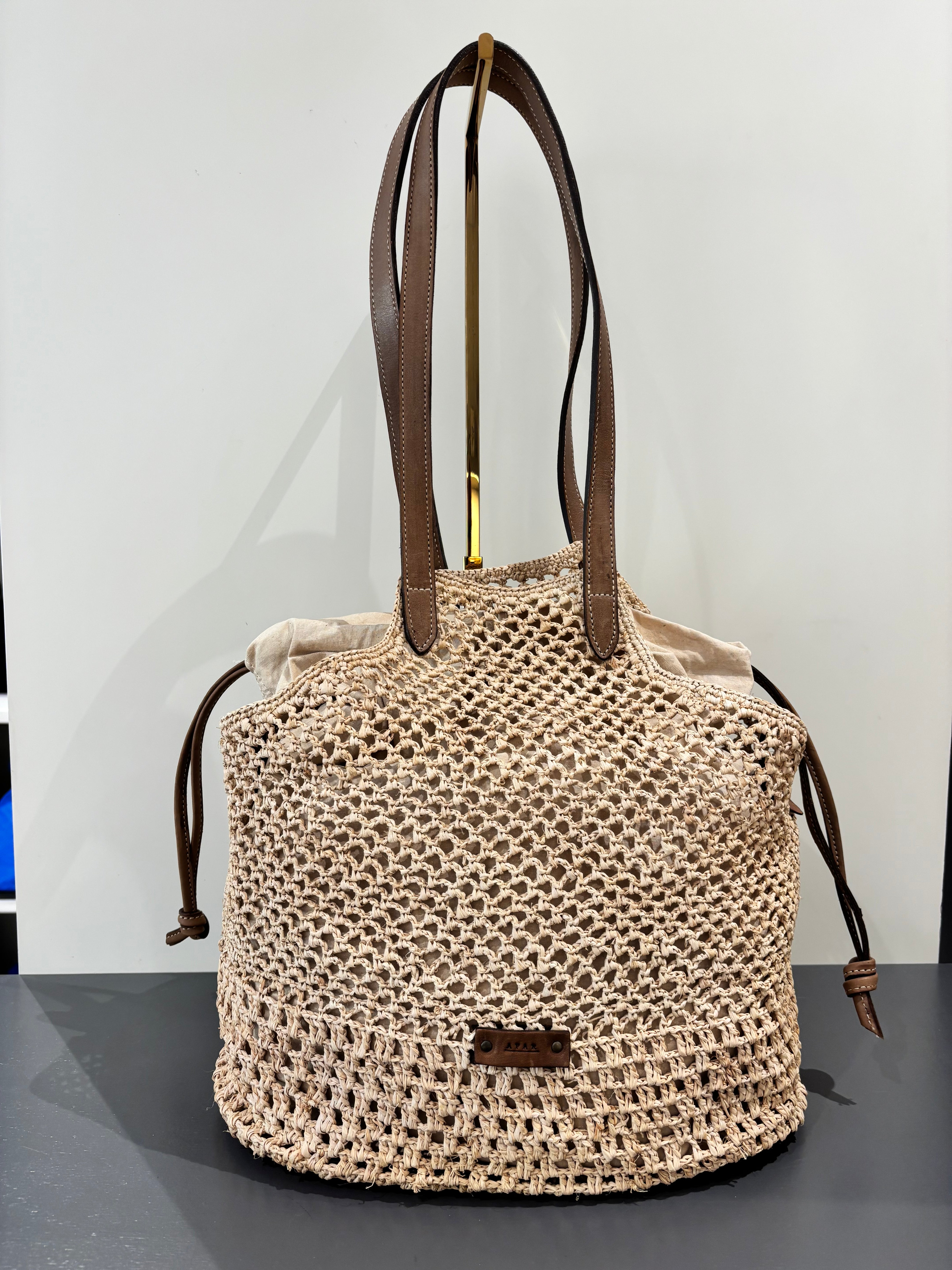 Borsa grande in rafia AFAR