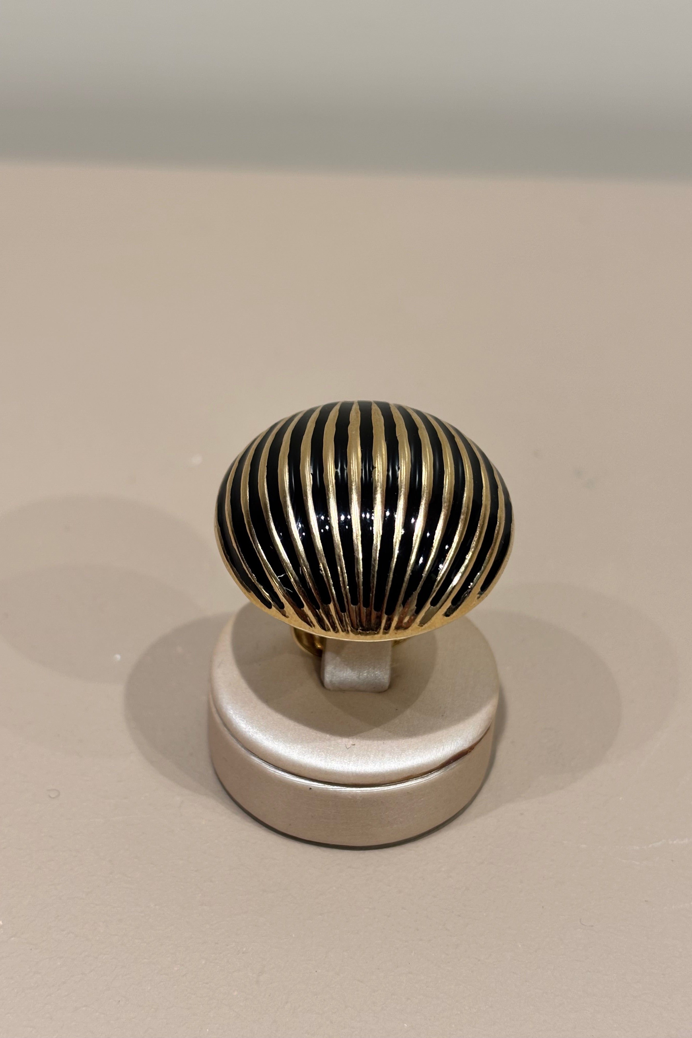 Anello oro e nero "Malena" SODINI