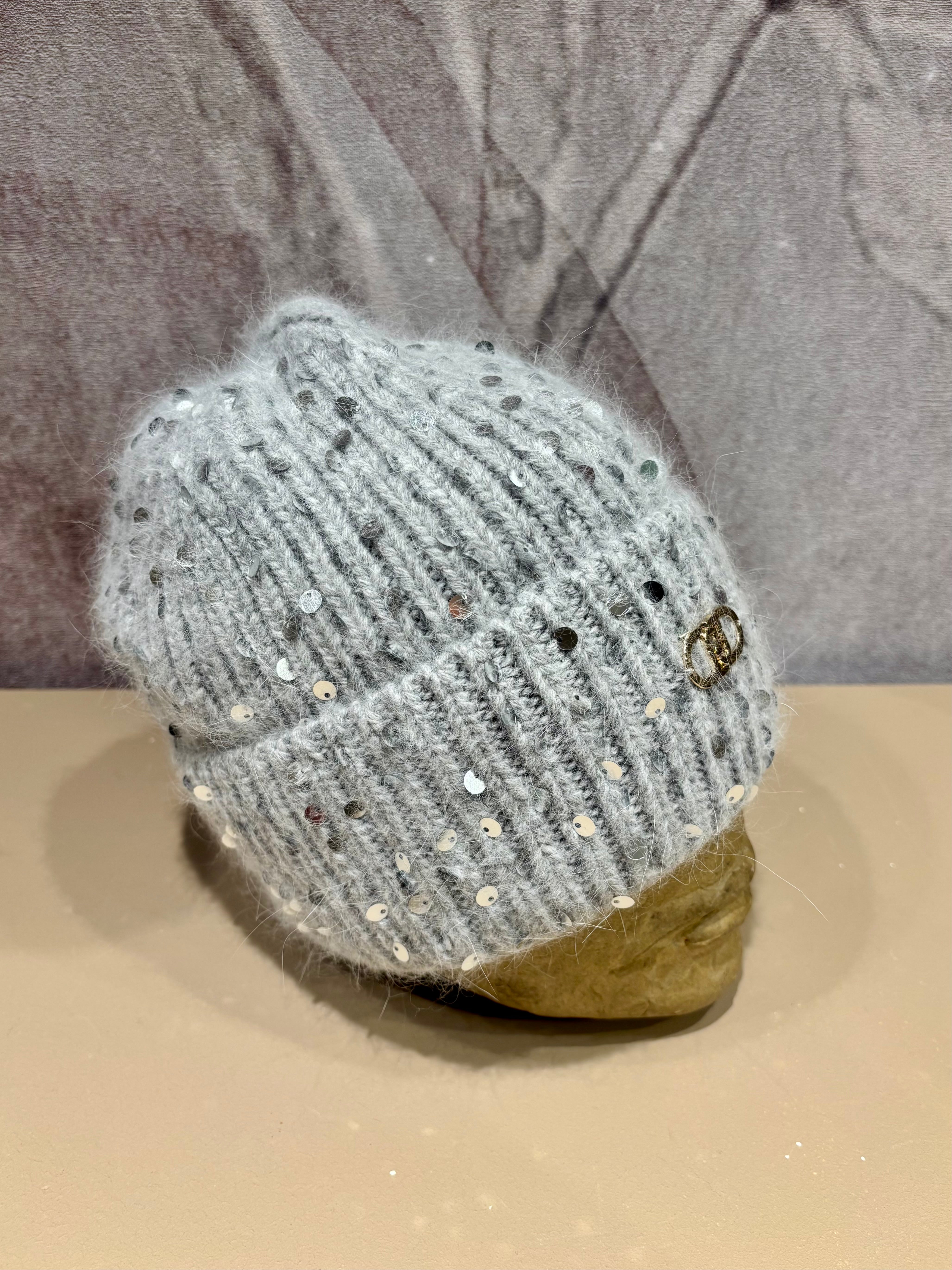 Cappello in angora con paillettes LIU JO