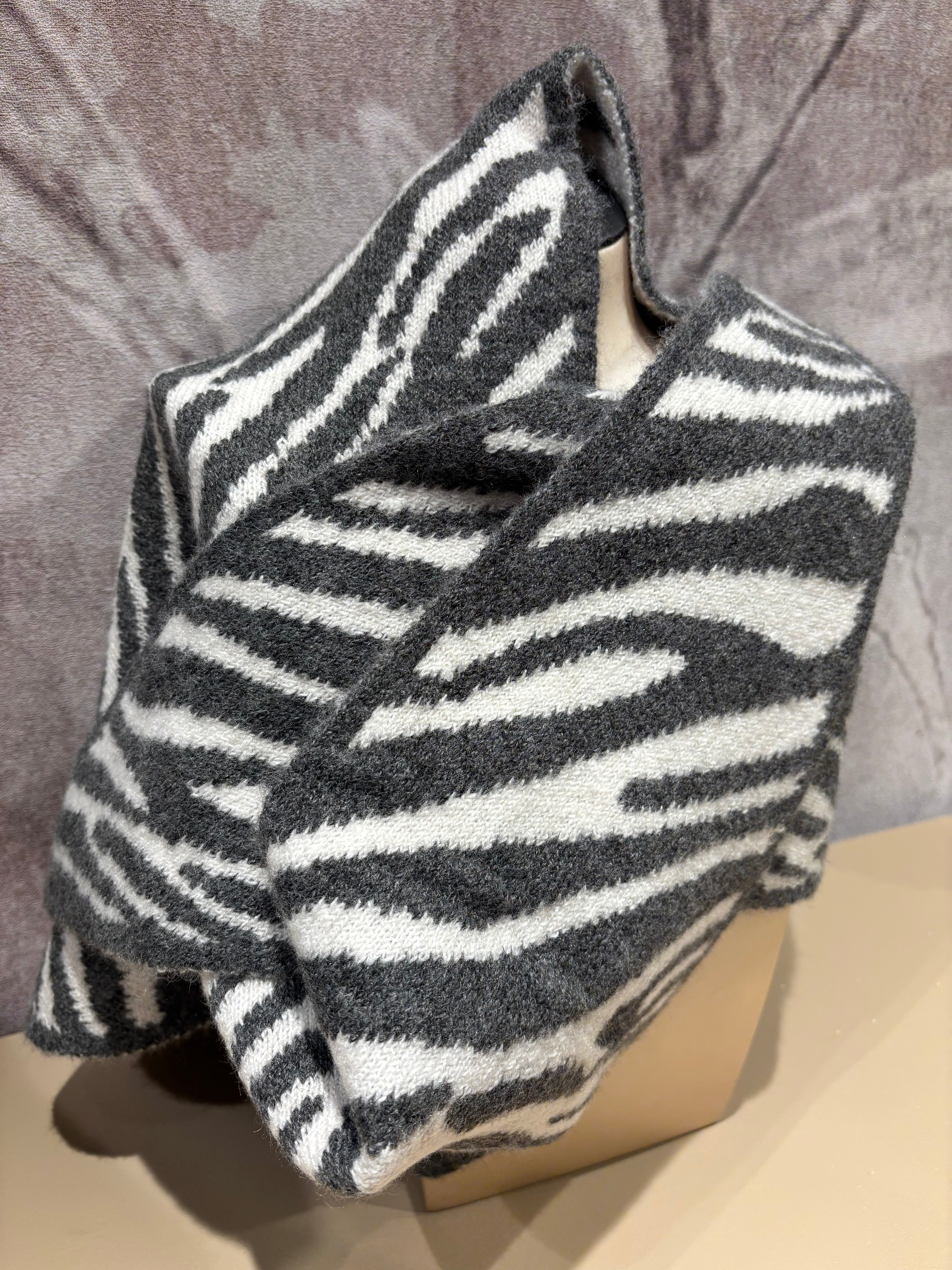 Triangolo maglia zebrato LIU JO