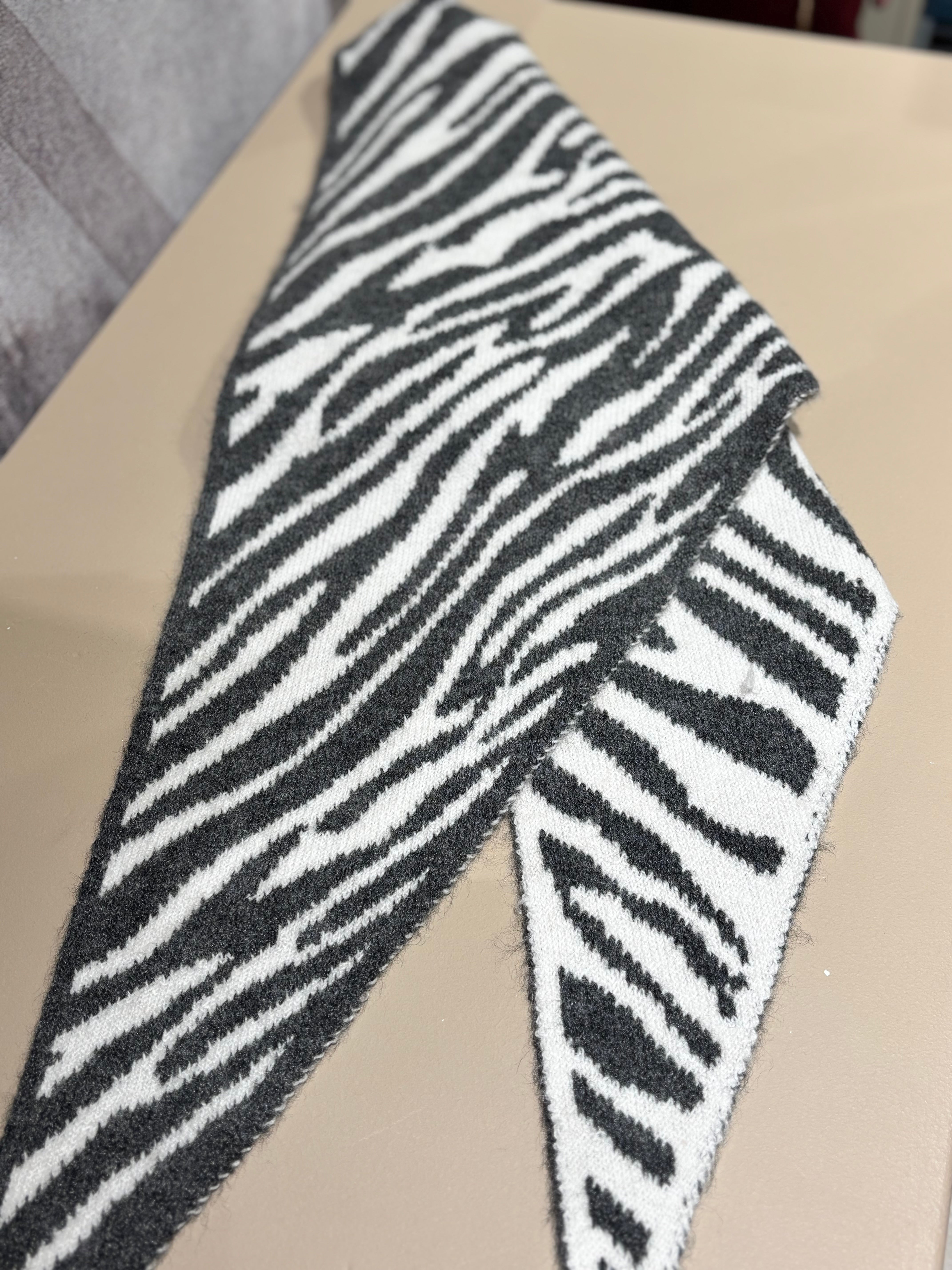 Triangolo maglia zebrato LIU JO