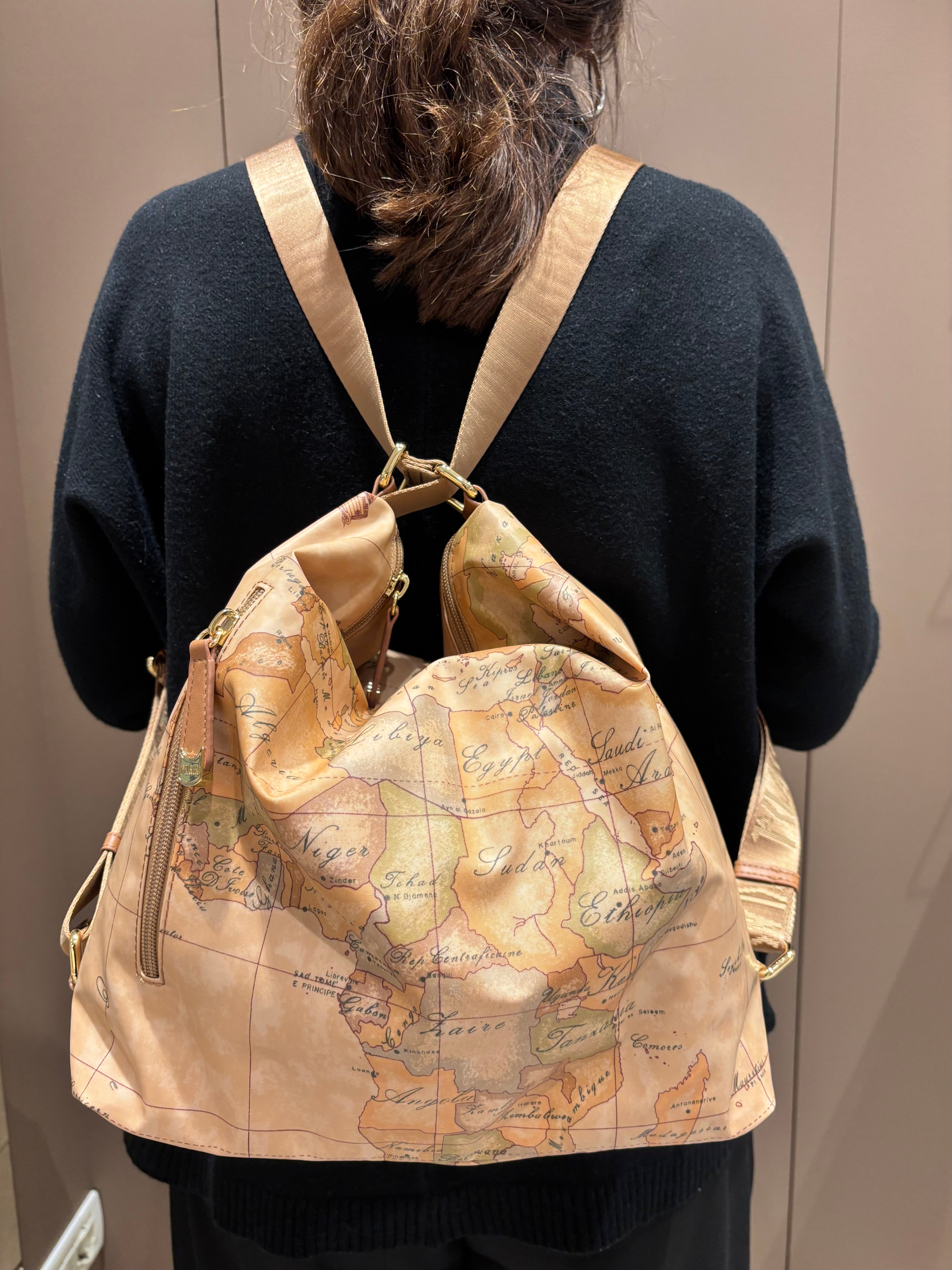 Borsa a spalla/zaino Geo soft ALVIERO MARTINI