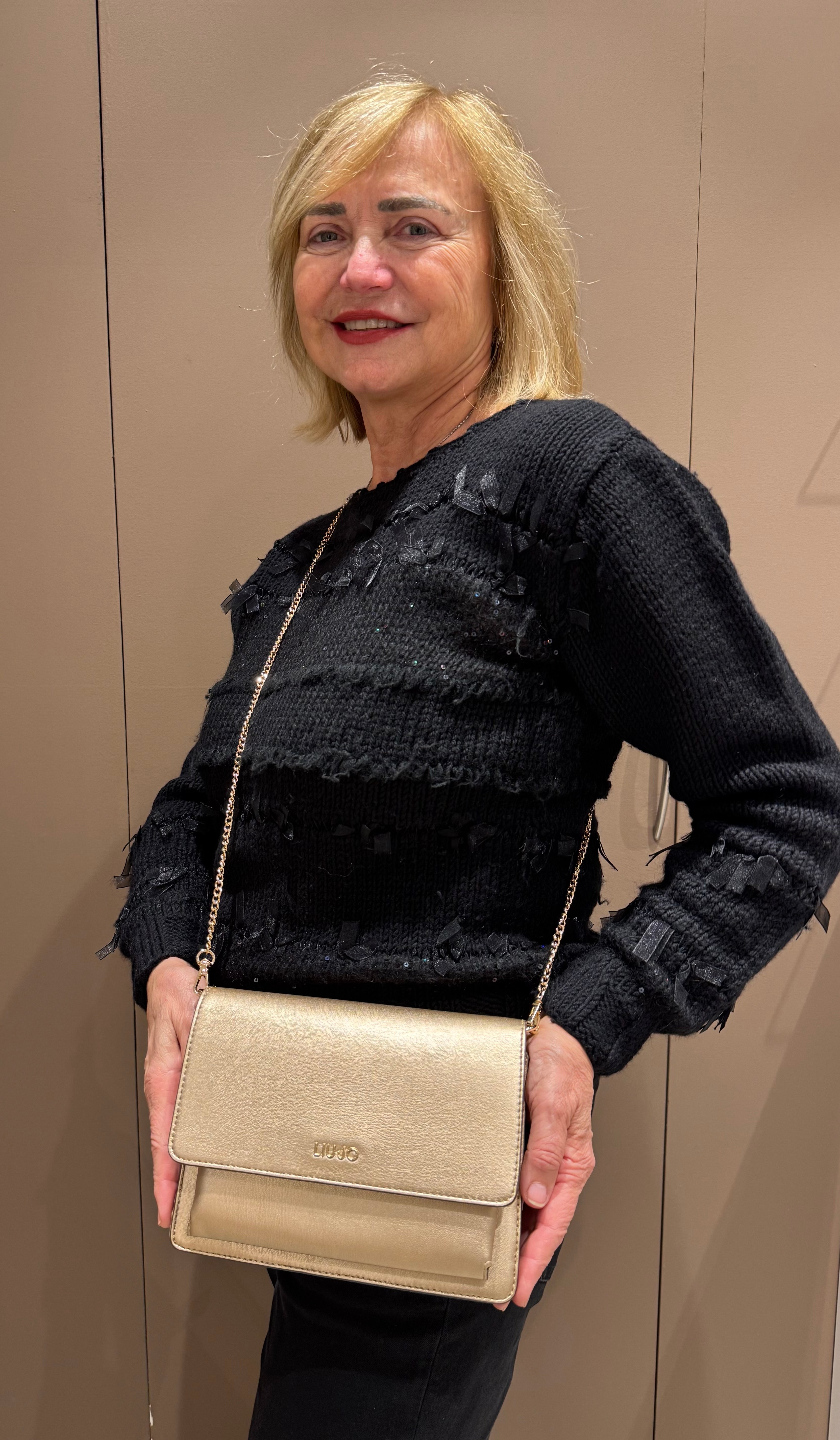 Borsa a tracolla piccola con patta LIU JO