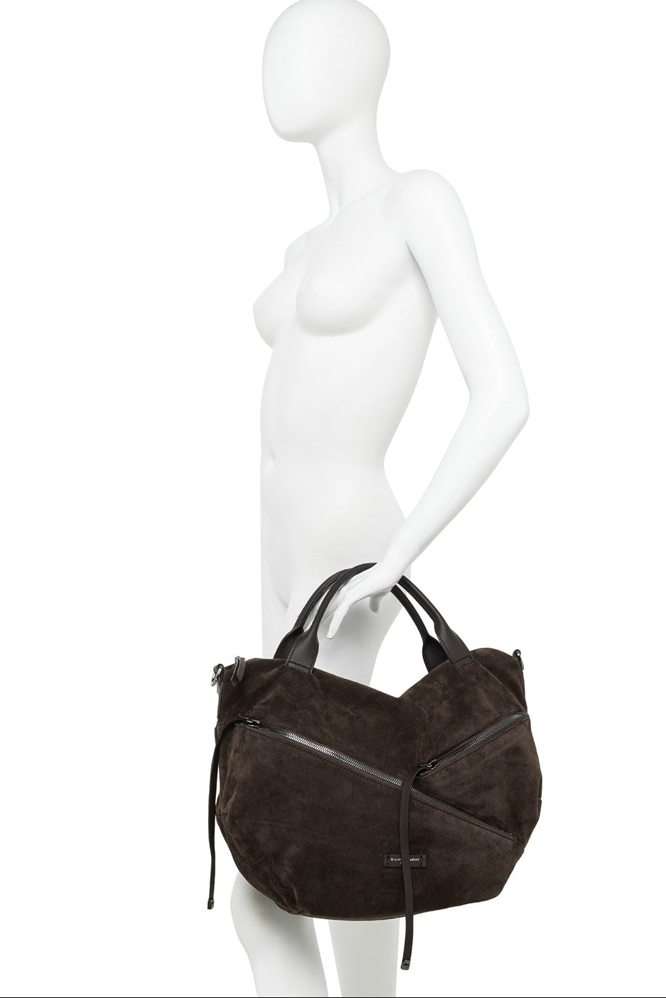 Borsa grande "Shania" pelle scamosciata GIANNI CHIARINI
