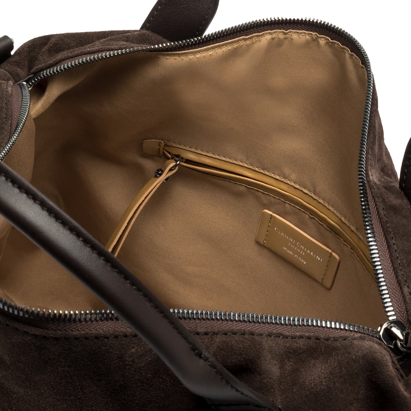 Borsa grande "Shania" pelle scamosciata GIANNI CHIARINI