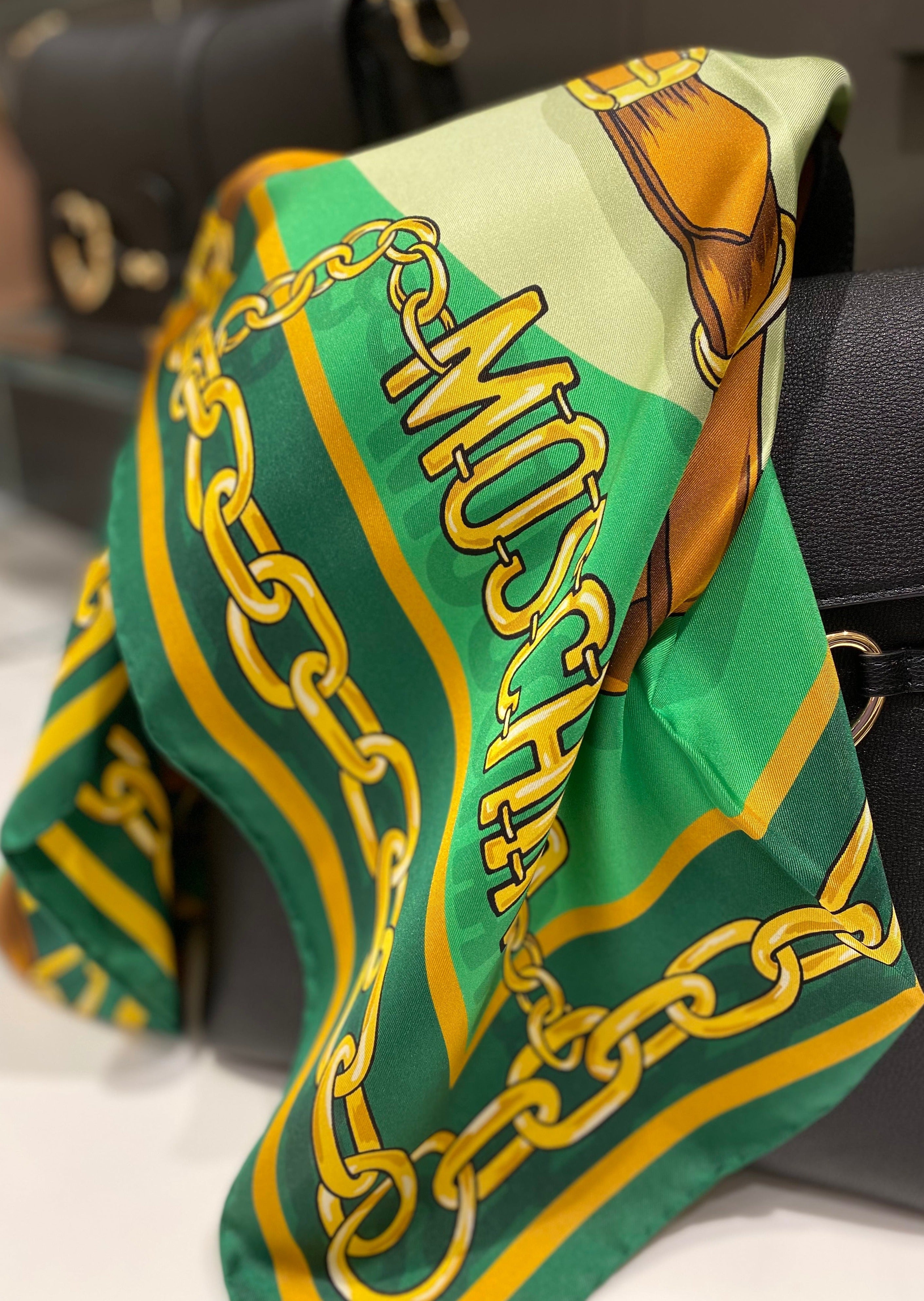 Foulard seta fibbie
